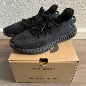 Adidas Yeezy 350 V2 Black Sneakers